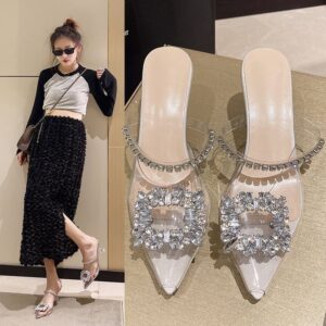 Transparent CrystaL High Heels